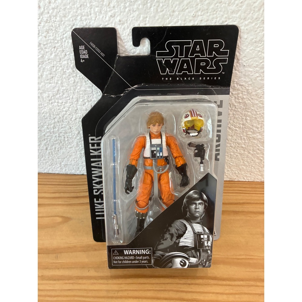 LUKE SKYWALKER X-WING PILOT Black Series Archive 6" Figure Star Wars 2018 Damage